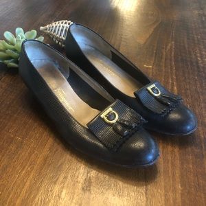 Ferragamo | Vintage Low Heel Shoes w/Tassel Detail